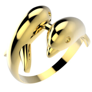 ANEL 10829 FOLH. OURO