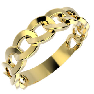 ANEL 11773 FOLH. OURO