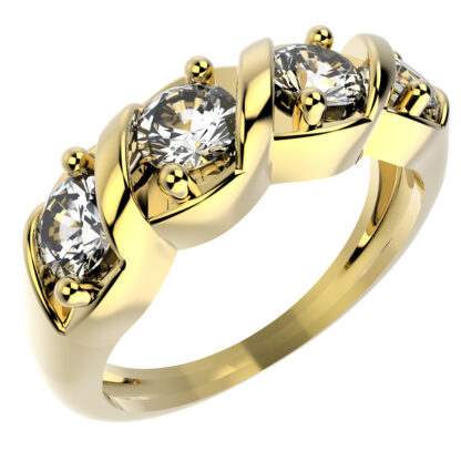 ANEL 12309 FOLH. OURO