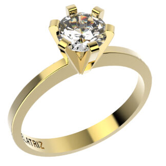 ANEL 12325 FOLH. OURO