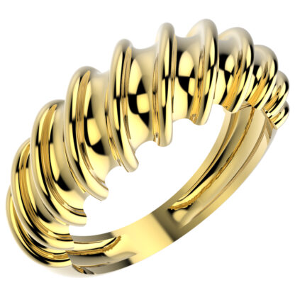 ANEL 14175 FOLH. OURO