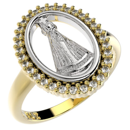 ANEL 14188 FOLH. OURO