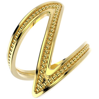 ANEL 14241 FOLH. OURO