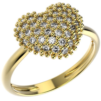 ANEL 14308 FOLH. OURO