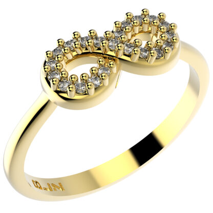 ANEL 14340 FOLH. OURO