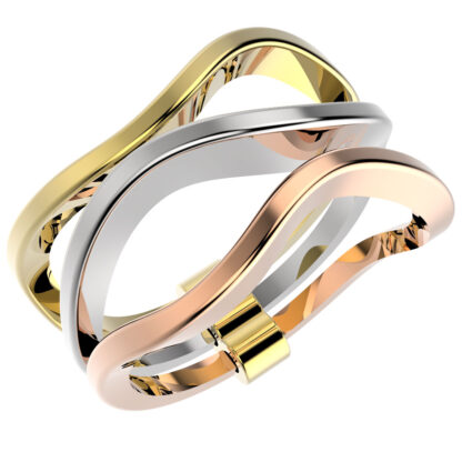 ANEL 14421 FOLH. OURO