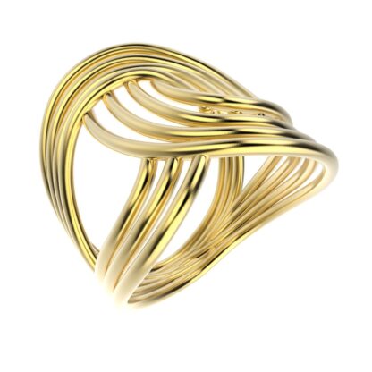 ANEL 14533 FOLH. OURO