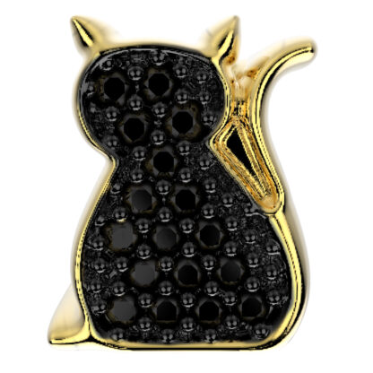 PINGENTE BERLOQUE 22795 FOLH. OURO