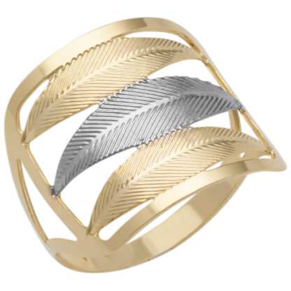 ANEL ESTAMPADO 62464 FOLH. OURO