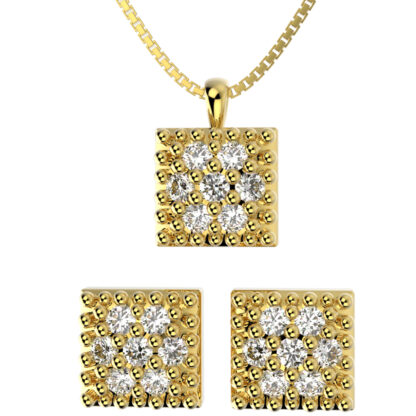 CONJUNTO 71765 FOLH. OURO