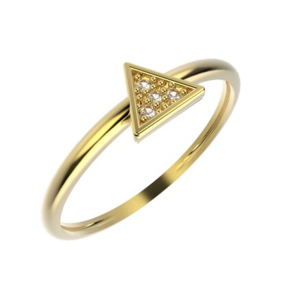 ANEL 14569 FOLH. OURO
