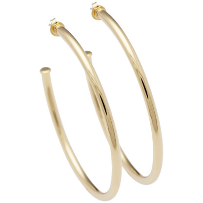 BRINCO ARGOLA 35272 FOLH. OURO