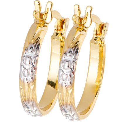 BRINCO ARGOLA 35630 FOLH. OURO