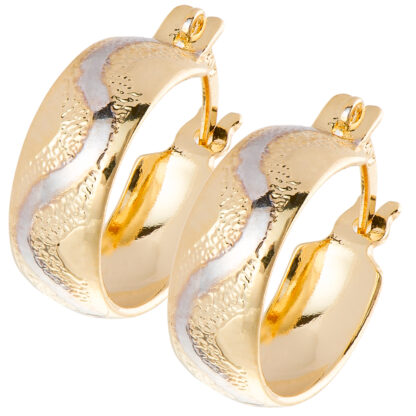 BRINCO ARGOLA 35655 FOLH. OURO